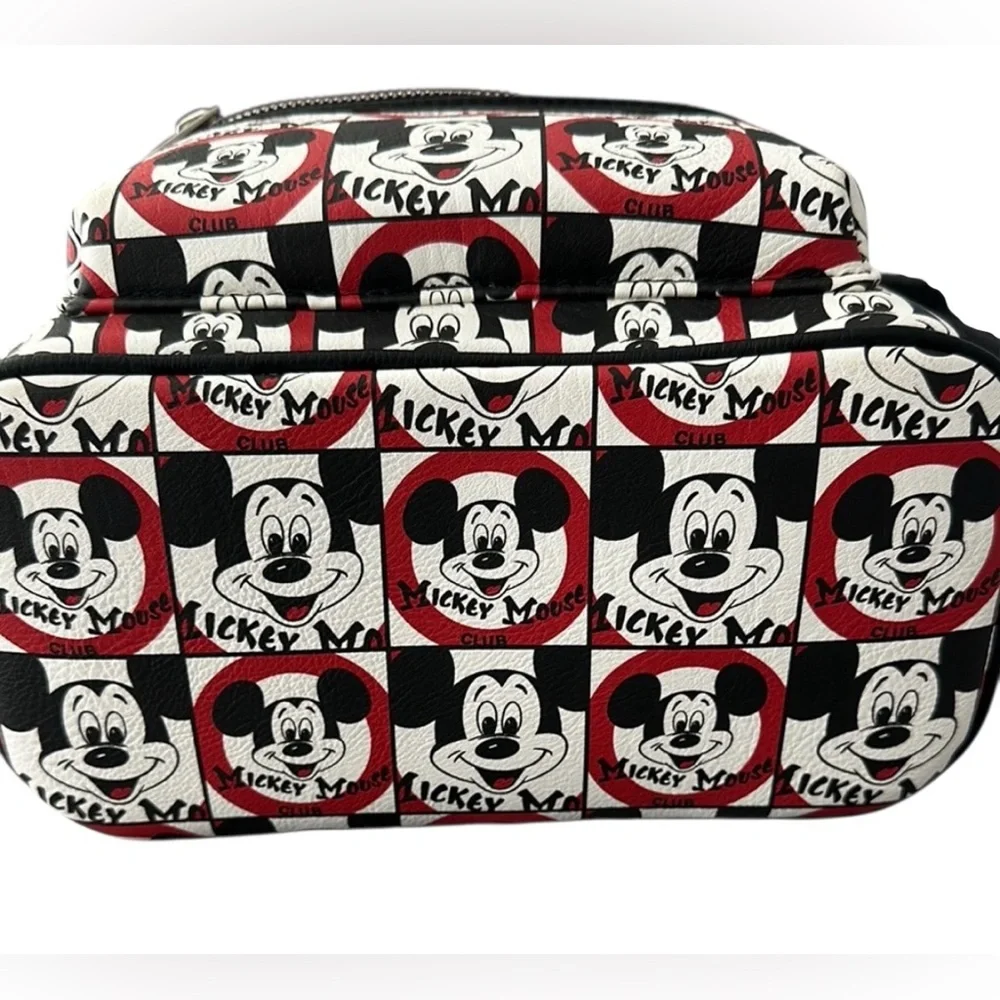 New Disney Parks Loungefly Mini Backpack Mickey Mouse Club - Picture 3 of 4